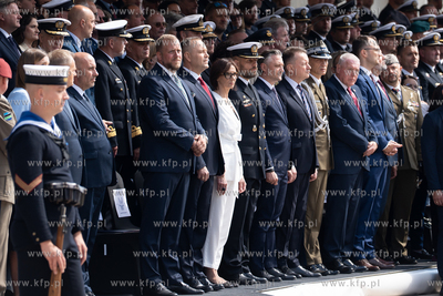 Stocznia Marynarki Wojennej PZG w Gdyni. Uroczystość...
