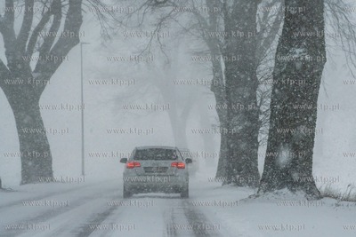 Zima na drogach. 30.01.2021 / fot. Anna Rezulak