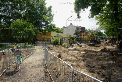 Sopot, Remont ulicy 3 maja w Sopocie. 29.06.2022 /...