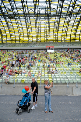 Gdansk Letnica. Dzien otwarty nowego gdanskiego stadionu...