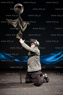 Gdansk. Teatr Wybrzeze. Scena Malarnia. Proba przedstawienia...