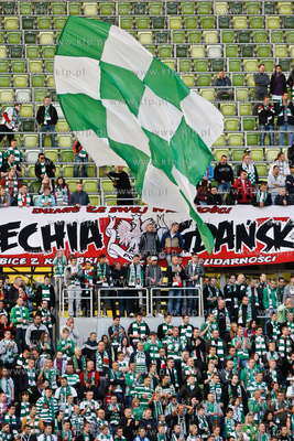 Gdansk. PGE Arena. Mecz o mistrzostwo Ekstraklasy....