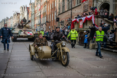 Gdansk. Narodowy Dzien Pamieci Zolnierzy Wykletych....