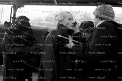 Plan zdjeciowy filmu "Czlowiek z zelaza". Scena na...