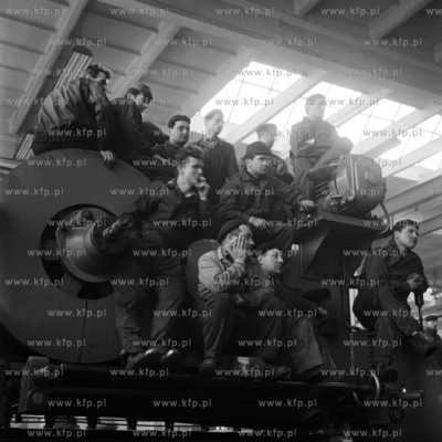 Wiec polityczny w Stoczni Gdańskiej im. Lenina. 
04.1967
0000609z_kwiecien1967
Fot....