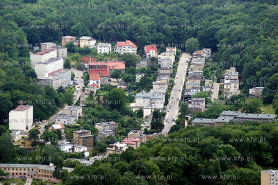 Gdynia z lotu ptaka. Nz. Dzielnica Dzialki Lesne
29.06.2007
Fot....