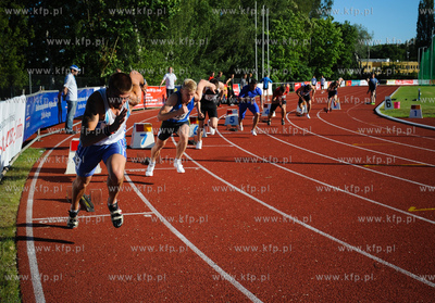 Gdansk. Stadion AWFiS. lekkoatletyczny Memorial Jozefa...