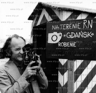 Zbigniew Kosycarz - fotoreporter Glosu Wybrzeza. 1975...