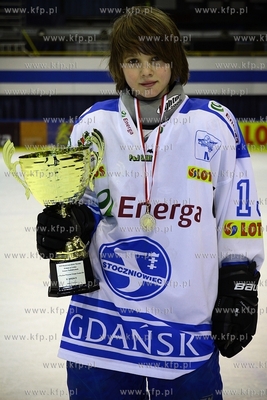 Gdansk. Hala OLIVIA. XIII Miedzynarodowy turniej hokeja...