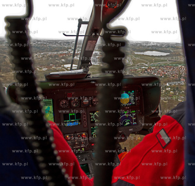 Na dyzurze w Lotniczym Pogotowiu Ratunkowym w Gdansku....