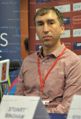 Gdynia. Hotel Nadmorski. Konferencja prasowa turnieju...