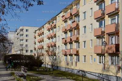 Gdynska dzielnica Grabówek - okolice skrzyzowania...