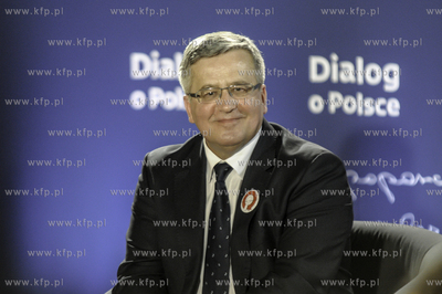 Zamek Gniew. Spotkanie Prezydenta Bronislawa Komorowskiego...