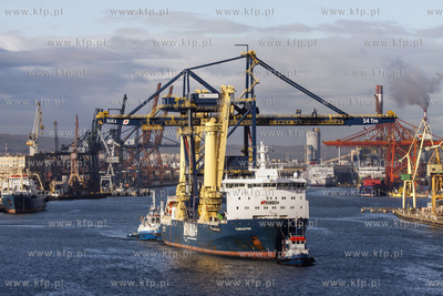 Suwnica nabrzeżowa do rozładunku ładunków masowych...