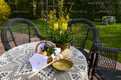 Dobrzewino. Wielkanoc 2020. Z powodu panującej pandemii...