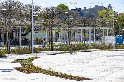 Sopot. Finalizacja przebudowy Placu Przyjaciół Sopotu....