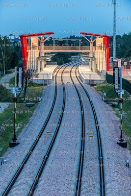 Pomorska Kolej Metropolitalna, stacja Gdansk Kielpinek....