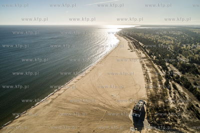Plaża na gdańskich Stogach. 24.04.2017 fot. Wojtek...