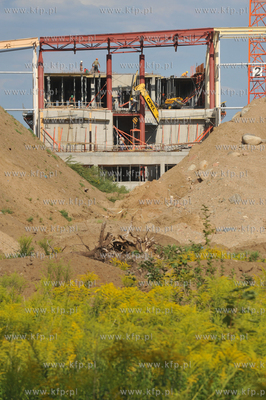 Gdansk, Oliwa. Budowa nowych Wydzialow Chemii i Bilogii...