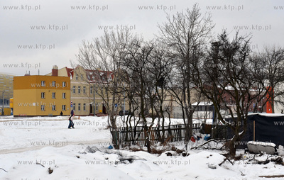 Gdansk Letnica. Ul. Starowiejska i Niecala. 22.01.2013...