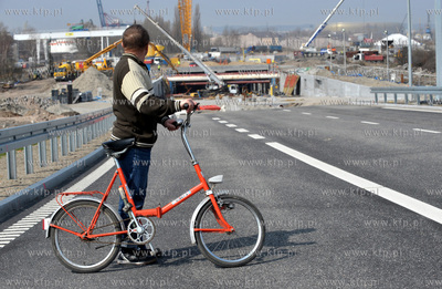 Gdansk. Wisloujscie. Zmontowana, przygotowana do pracy...