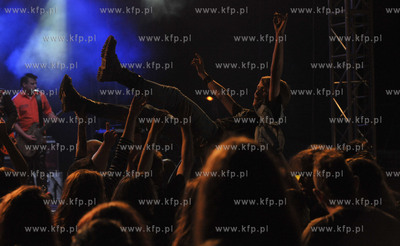 Freedom Cover Festival w parku nad jeziorkiem w Zukowie...