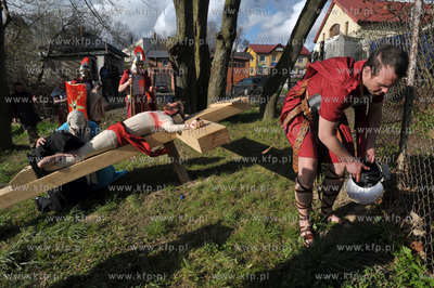 Misterium Meki Panskiej w Zukowie na Kaszubach. 13.04.2014...