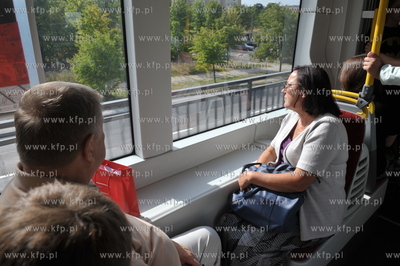 Pierwszy przejazd tramwaju nowa linią na trasie Siedlce...