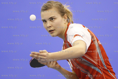 Gdansk. Europejska Liga Narodow tenisistek stolowych....