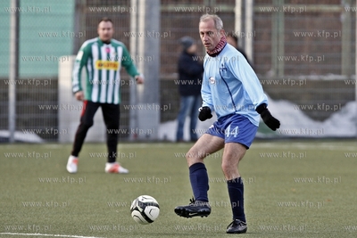 Gdansk. Boisko przy ul. Traugutta.  Noworoczny mecz...