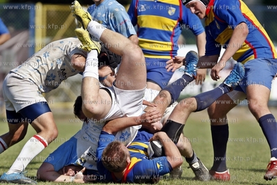 Sopot. I Liga Rugby. Mecz Ogniwo Sopot - Juvenia Krakow....