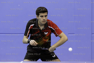 Konrad Kulpa, tenisista stolowy. 18.11.2013 fot. Krzysztof...
