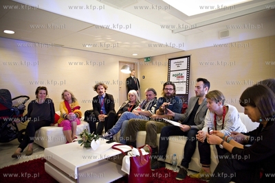 Gdynia. Festiwal Filmowy w Gdyni. Spotkanie z  ekipą...