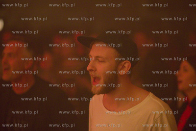 Gdańsk. Sala BHP Stoczni Gdańskiej. Koncert chrześcijańskiego...