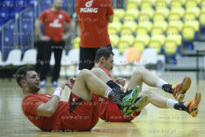 Gdańsk. Hala AWFiS Trening reprezentacji Polskji w...
