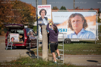 Sopot. Ul. Władysława Łokietka. Samorządowa kampania...