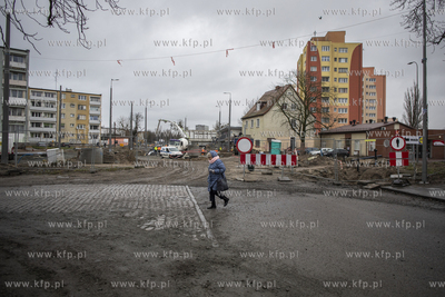 Skrzyżowanie ulic Skiby i Stryjewskiego w Gdańsku.
06.02.2020
fot....
