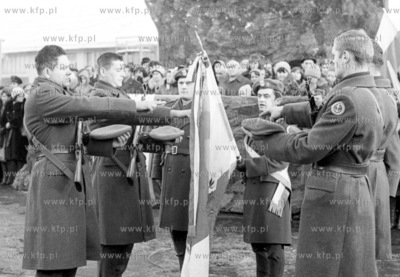 Przysiega zolnierzy Ludowego Wojska Polskiego tzw....