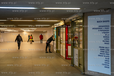 Tunel pod Podwalem Grodzkim przy Dworcu PKP Gdańsk...