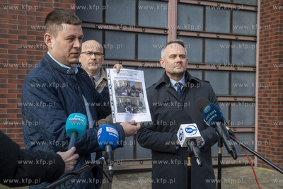 Areszt Śledczy w Gdańsku. Konferencja prasowa dr....