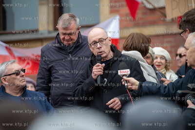 Protest Nie dla nielegalnej imigracji zorganizowany...