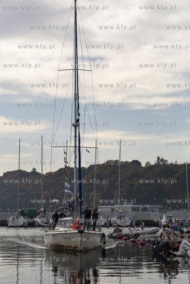 Gdynia, Jacht „Lady Dana 44” wraca z rejsu dookoła...