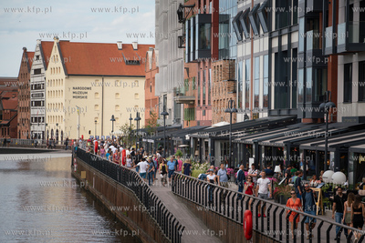 Gdańsk. Wyspa Spichrzów. 763. Jarmark św. Dominika....