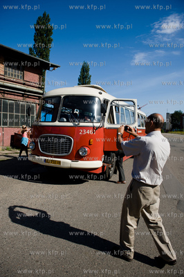 Gdansk. Subiektywna Linia Autobusowa. Zabytkowy Autobus...