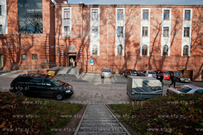 Gdansk. Budynek Sadu Rejonowego oraz Sadu Okregowego...