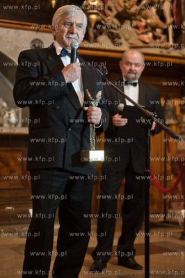 Gdansk. Dwor Artusa. Uroczystos rozdania nagrod Orlow...