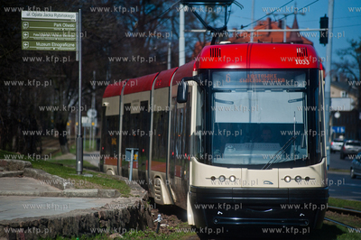 Gdansk. Petla tramwajowa w Oliwie.
20.04.2013
fot....