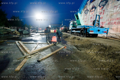 Skarszewy. Proba zbudowania drewnianego kosciola w...