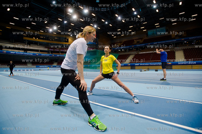 Sopot. Ergo Arena. Test Coopera zorganizowany przez...