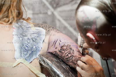 Centrum Stocznia Gdanska. Festiwal Cropp Gdansk Tattoo...